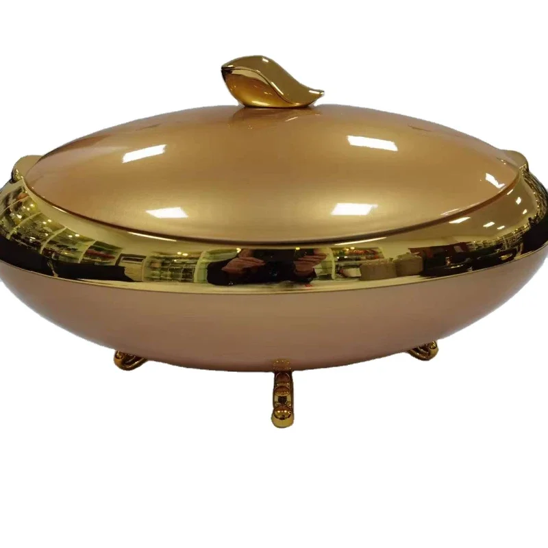 Food Storage Keep Hot - Luxuriöses, isoliertes Hot Pot-Auflauf-Set aus Edelstahl