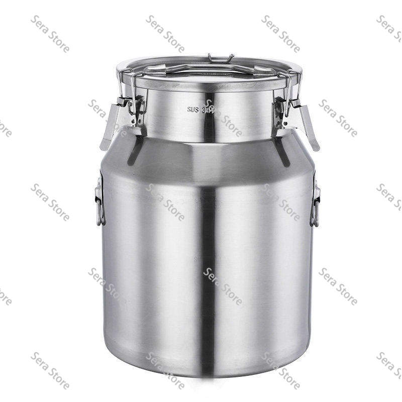 Food Storage Drums - 50LB 304 Edelstahl Versiegelte Trommel |