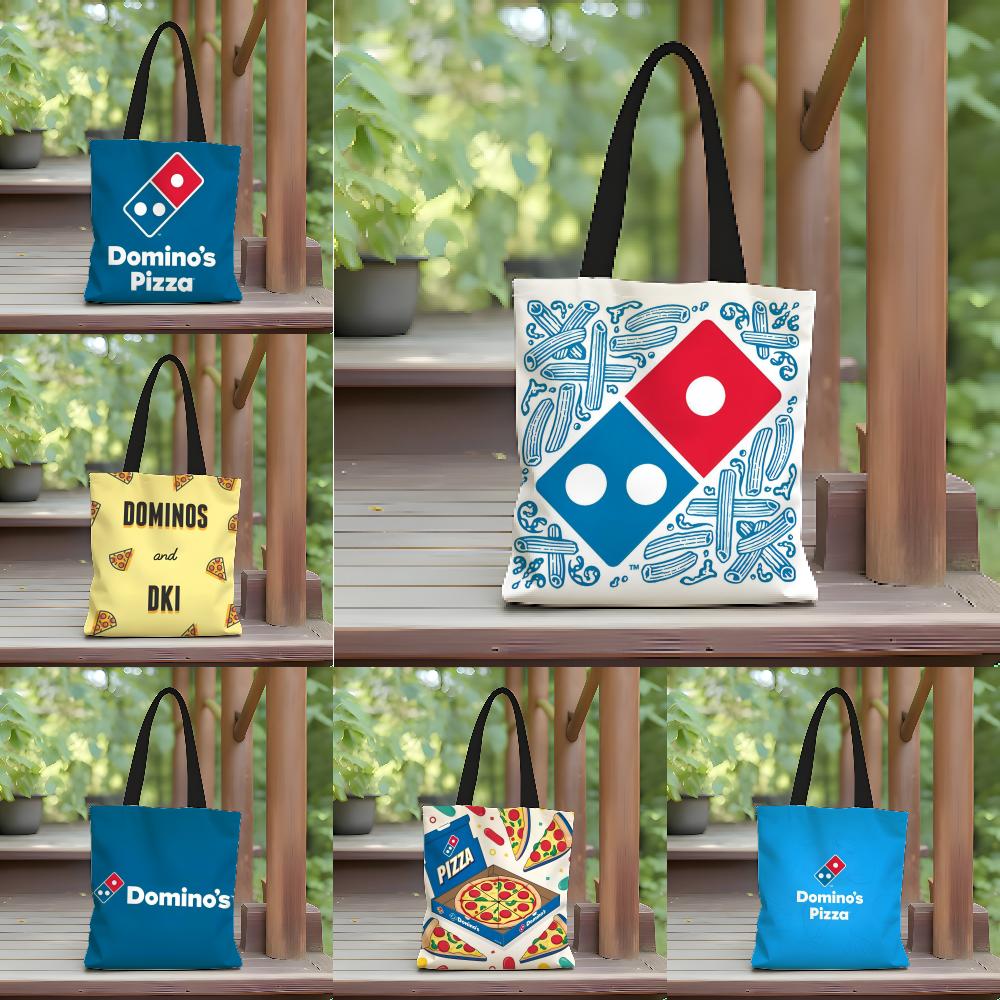 Food Storage Brands - Food Brand D-Dominos Pizza Aufbewahrungstaschen, Canvas-Umhängetasche