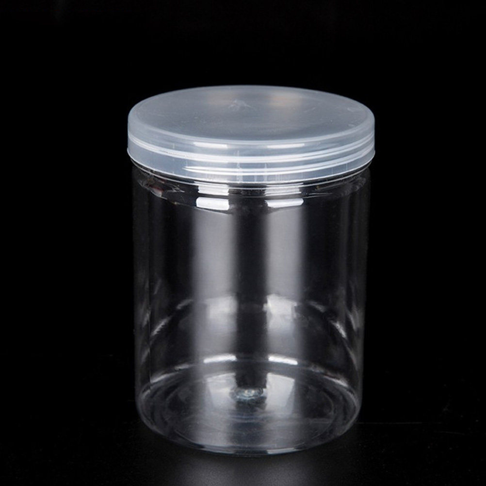 Food Storage Lid - 10 Stück durchsichtige, hochwertige Kunststoff-Vorratsdosen mit