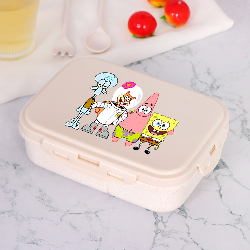 Food Storage Design - Neue SpongeBob Schwammkopf Lunchbox Anime Cartoon