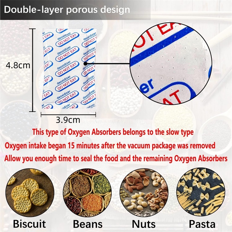 Food Storage Oxygen Absorbers - Deodorant, feuchtigkeitsabsorbierend, Luftentfeuchter, 24, Feuchtigkeitsabsorber, Feuchtigkeitsabsorber,