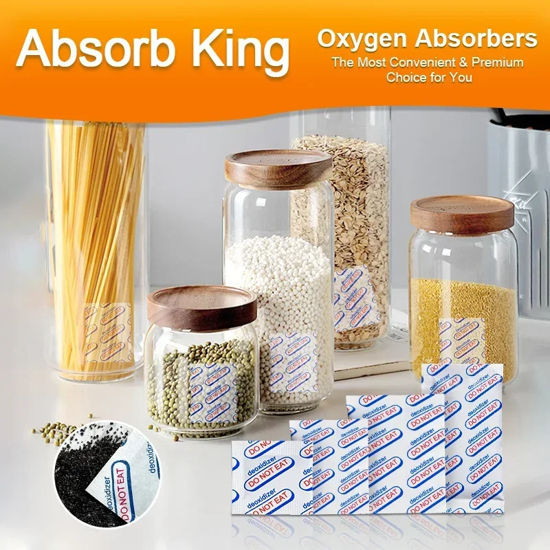 Food Storage Oxygen Absorbers - 80 cc/300 cc/800 cc/2000 cc Sauerstoff
