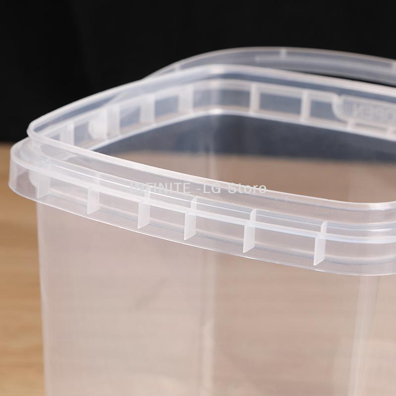 10 Stück Kunststoff-Eimer mit  – Food Storage Lid Bewertung und Preis