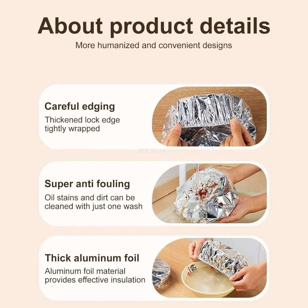 Aluminiumfolie-Schüsselabdecku – Food Storage Keep Hot Bewertung und Preis