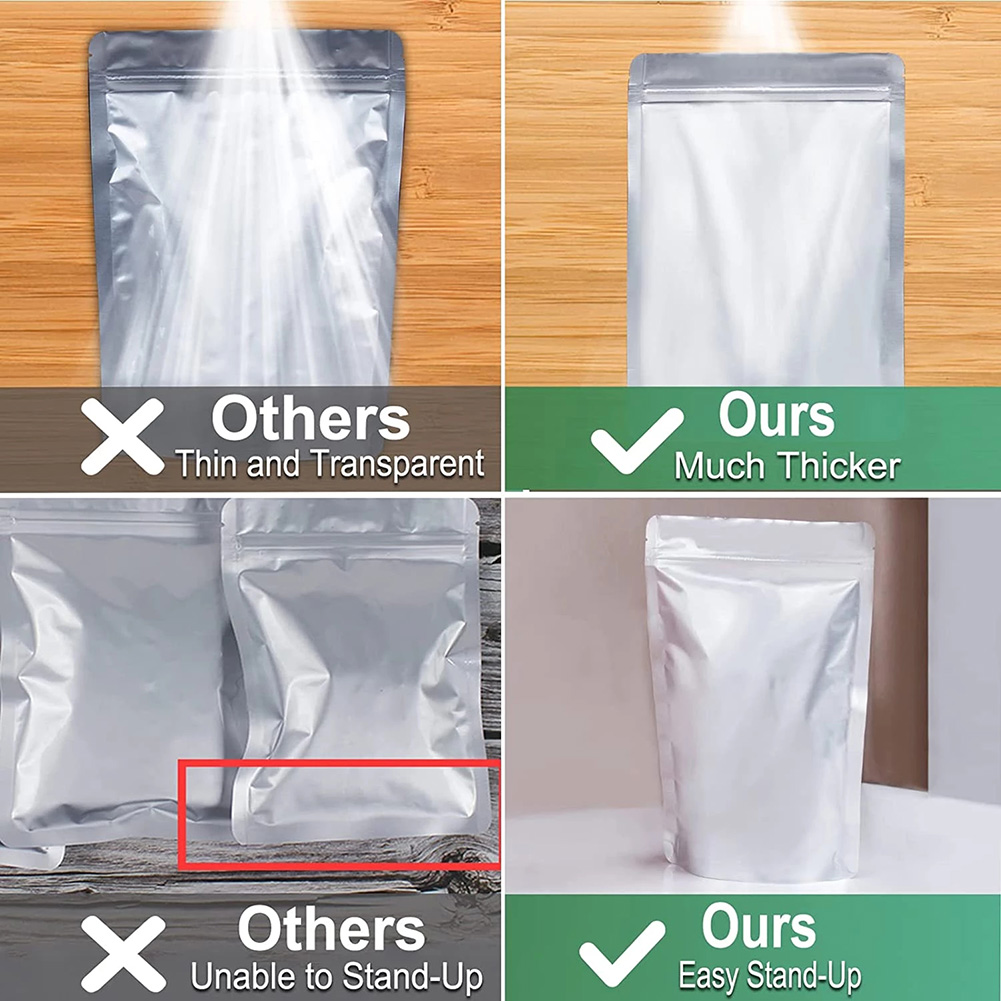50 Stück Mylar-Beutel mit Saue – Food Storage Oxygen Absorbers Bewertung und Preis