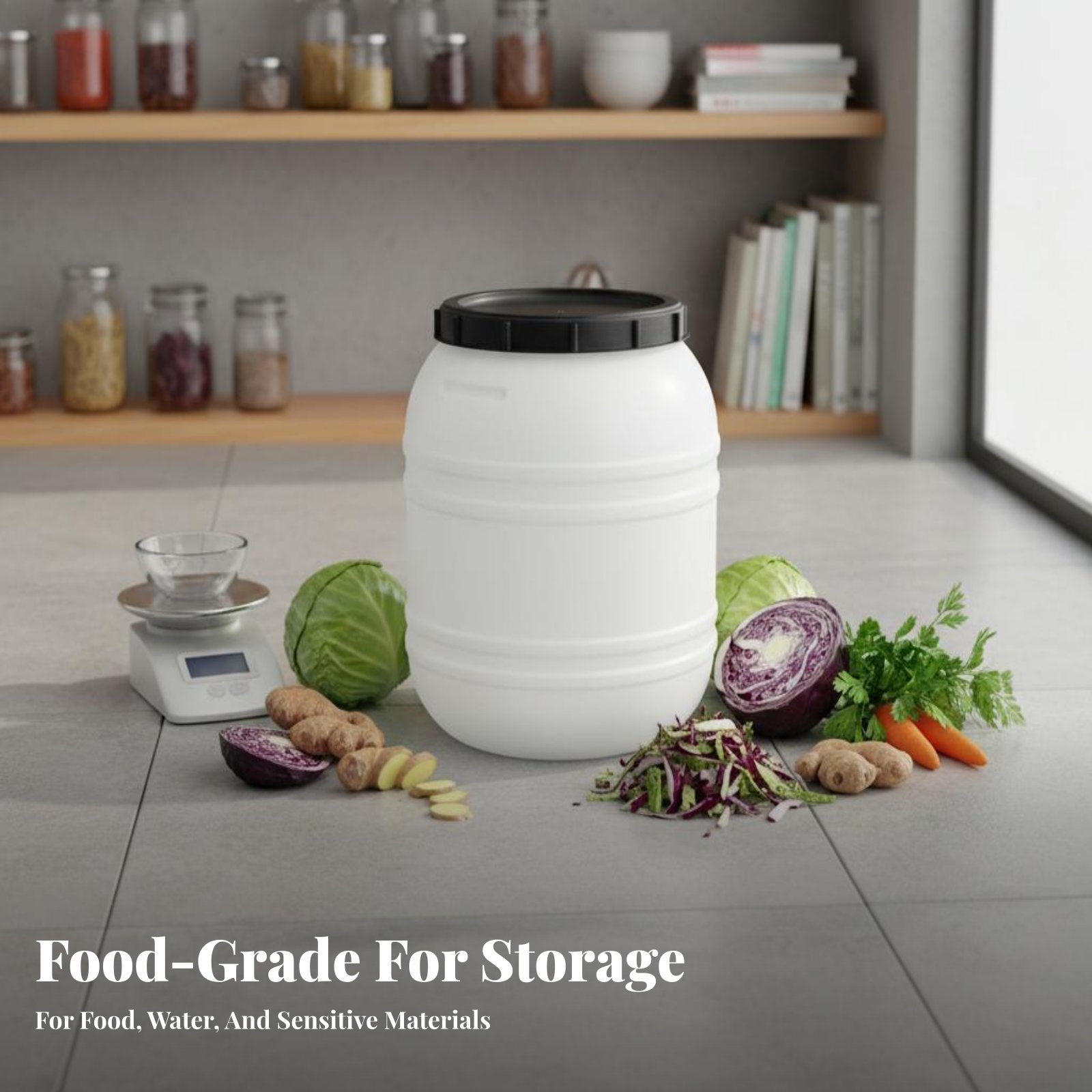 Lebensmittelechter Kunststoffb – Food Storage Lid Bewertung und Preis
