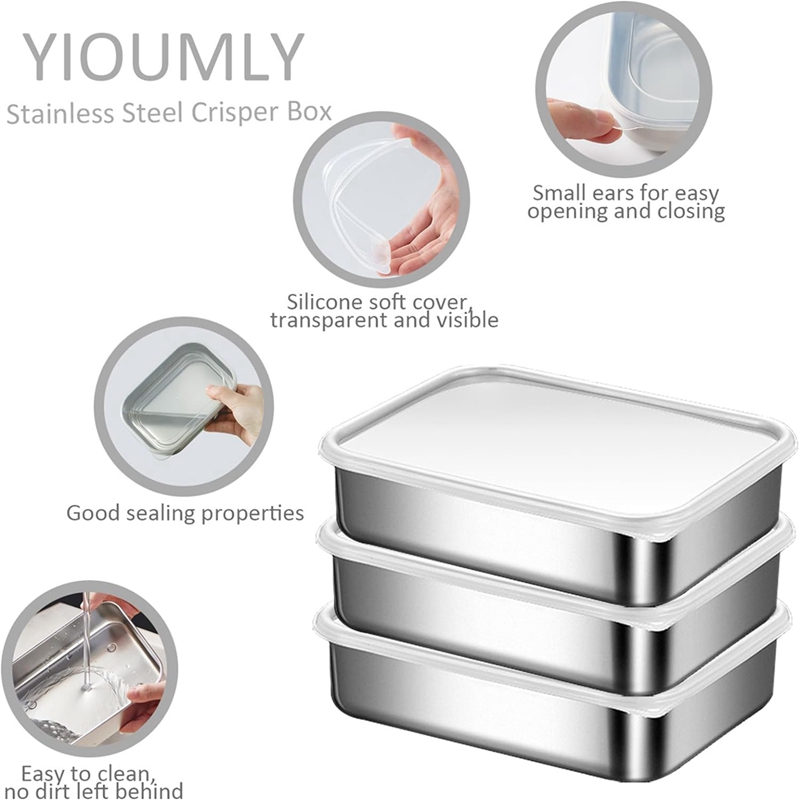 Edelstahlbehälter für Lebensmi – Food Storage Box Bewertung und Preis