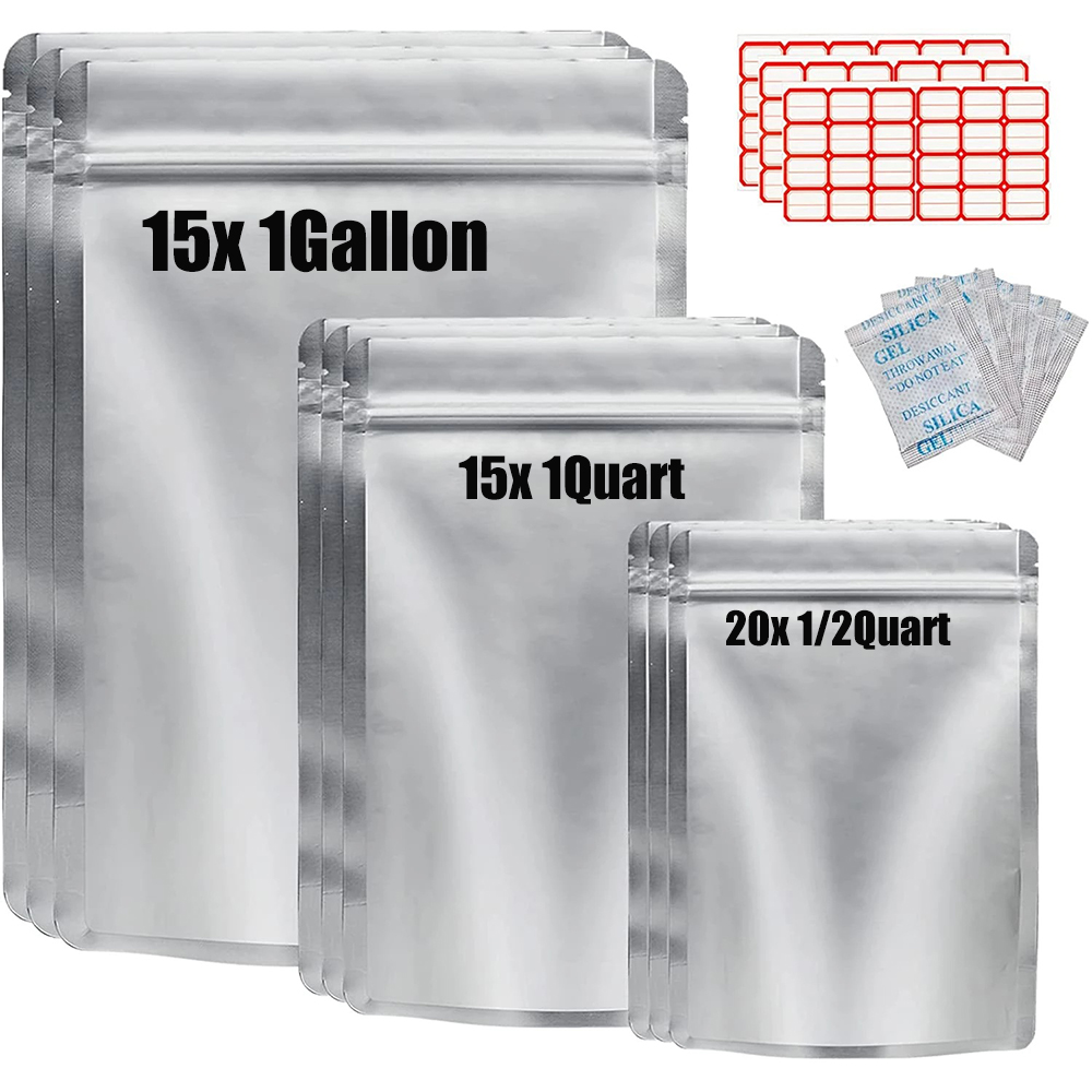 50er-Pack Aluminiumfolien-Verp – Food Storage Oxygen Absorbers Bewertung und Preis