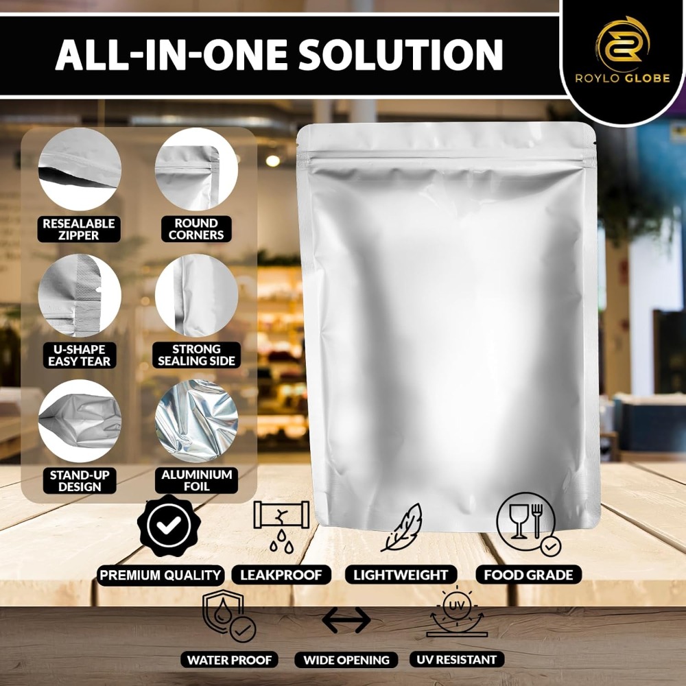 100 Stück 2-Quart-Mylar-Beutel – Food Storage Oxygen Absorbers Bewertung und Preis