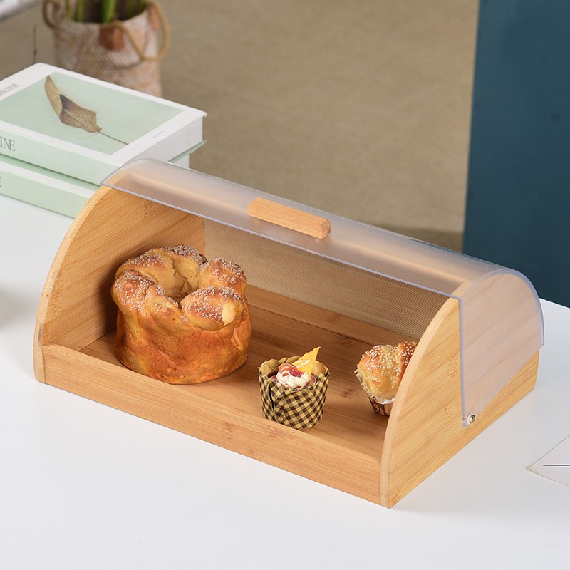 Halbrunder Brotbehälter aus Ba – Food Storage Technology Bewertung und Preis