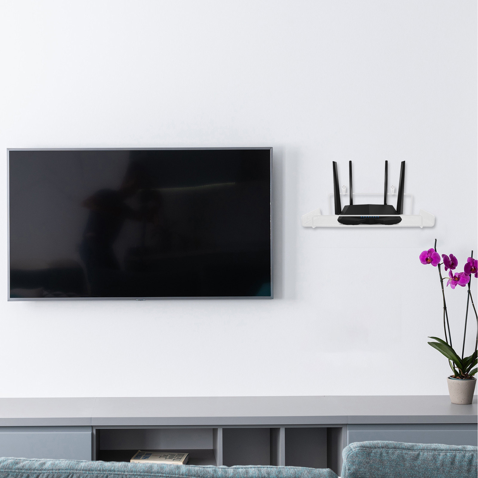 Wandhalterung für Router ohne  – Food Storage Box Bewertung und Preis
