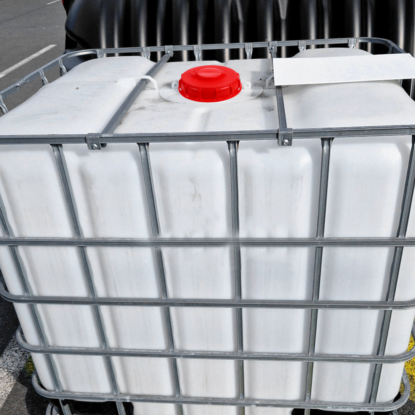IBC-Tankdeckel Rot 16,2cm ABS  – Food Storage Lid Bewertung und Preis