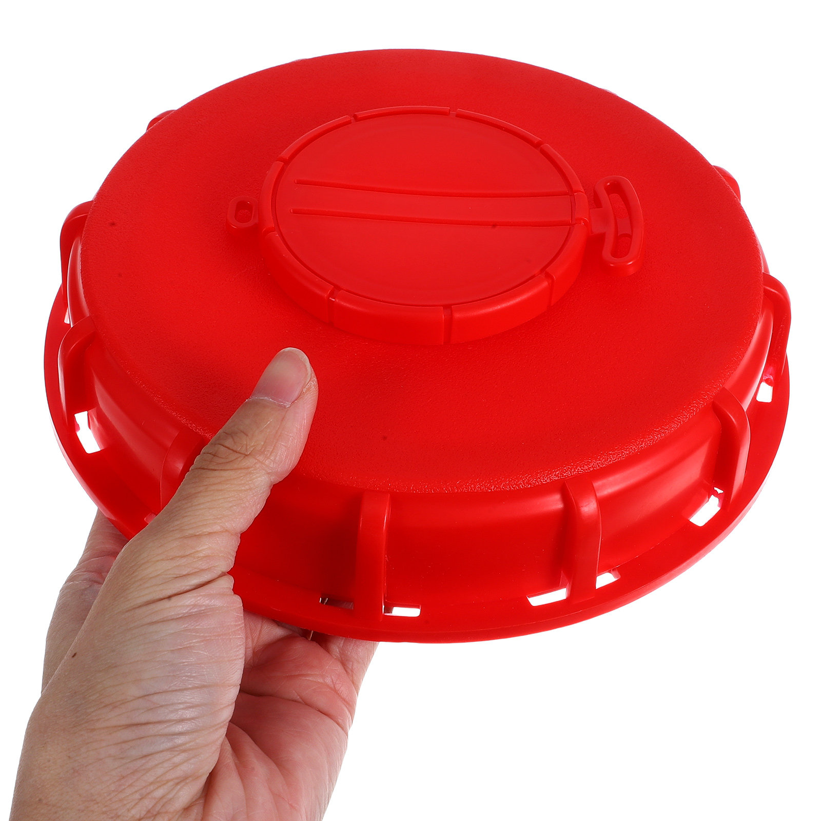 IBC-Tankdeckel Rot 16,2cm ABS  – Food Storage Lid Bewertung und Preis