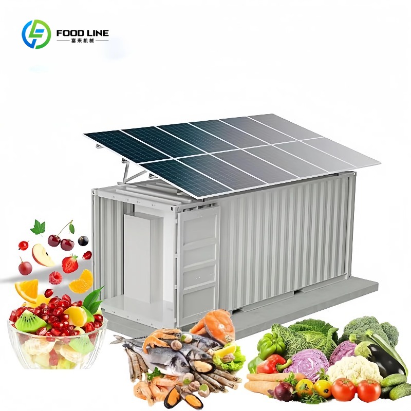 Kommerzieller 20-Fuß-Solar-Gef – Food Storage In Room Bewertung und Preis
